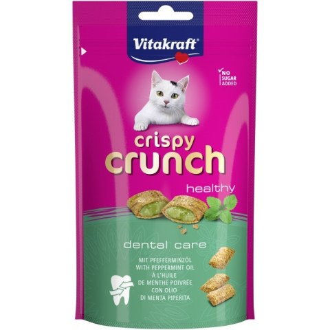 VITAKRAFT Crispy Crunch Dental - przysmak dla kota 60g Vitakraft