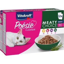 VITAKRAFT POESIE CLASSIQUE multip Meaty przysmak dla kota12x85g Vitakraft