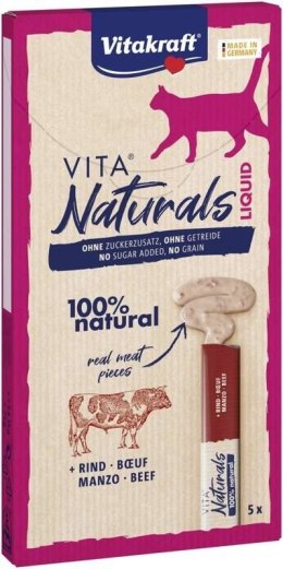 VITAKRAFT VITA NATURALS Liquid wołowina 5x15g Vitakraft