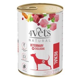 4VETS NATURAL - Renal New Dog 400g 4vets
