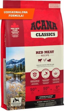 ACANA Classics Red Meat - sucha karma dla psa - 9,7 kg ACANA
