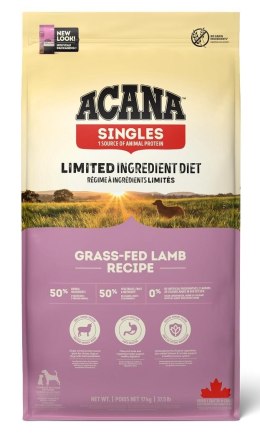 ACANA Singles Grass-fed Lamb - sucha karma dla psa - 17 kg ACANA
