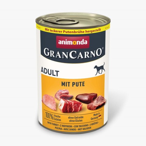 ANIMONDA GranCarno Adult Mięso z indyka 400g Animonda