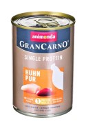 ANIMONDA GranCarno Single Protein kurczak - mokra karma dla psa - 400g Animonda