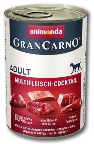 ANIMONDA Grancarno Adult mięsny koktajl - mokra karma dla psa - 400g Animonda