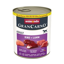 ANIMONDA Grancarno Adult wołowina i jagnięcina - mokra karma dla psa - 800g Animonda
