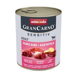 ANIMONDA Grancarno Sensitiv wołowina z ziemniakami - mokra karma dla psa - 800g Animonda