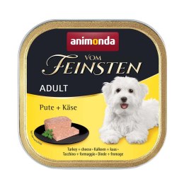ANIMONDA Vom Feinsten indyk z żółtym serem - mokra karma dla psa - 150g Animonda