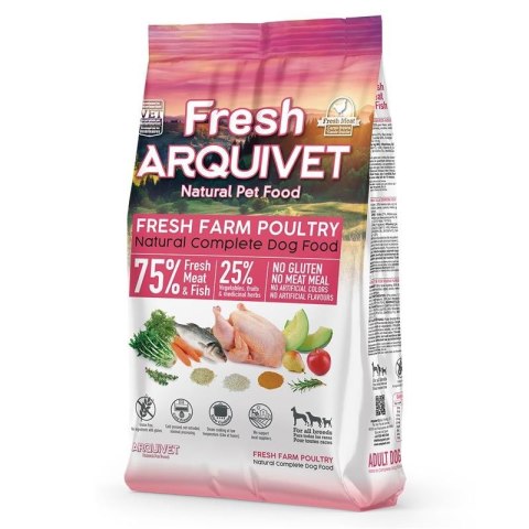ARQUIVET Fresh Kurczak i Ryba Oceaniczna - półwilgotna karma dla psa - 10 kg ARQUIVET ARQUIVET Fresh Kurczak i Ryba Oceaniczna - półwilgotna karma dla psa - 10 kg ARQUIVET