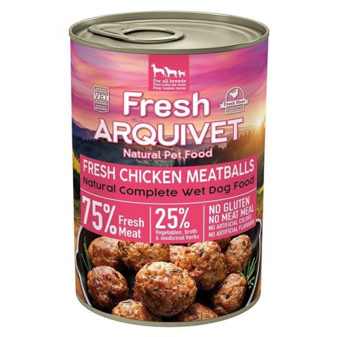 Arquivet Fresh klopsiki z kurczaka w sosie 400g ARQUIVET