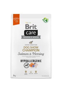 BRIT Care Hypoallergenic Dog Show Champion Salmon & Herring - sucha karma dla psa - 3 kg Brit