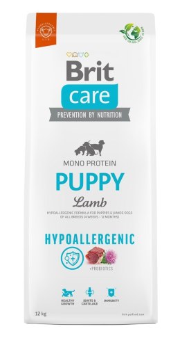 BRIT Care Hypoallergenic Puppy Lamb - sucha karma dla szczeniąt - 12 kg Brit