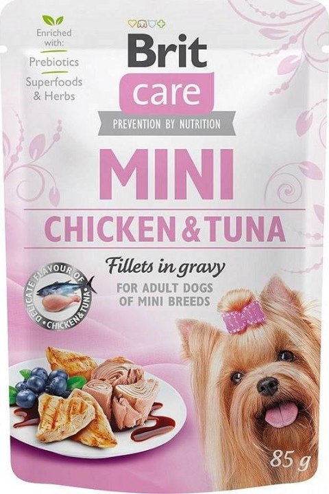 BRIT Care Mini Chicken&Tuna - mokra karma dla psa - 85 g Brit