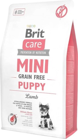 BRIT Care Mini Grain-Free Puppy Lamb - sucha karma dla psa - 2 kg Brit