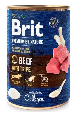 BRIT Premium by Nature Beef with Tripe - mokra karma dla psa - 400 g Brit