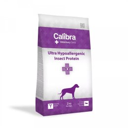 CALIBRA Veterinary Diets Ultra Hypoallergenic Insect - sucha karma dla psa - 2 kg Calibra
