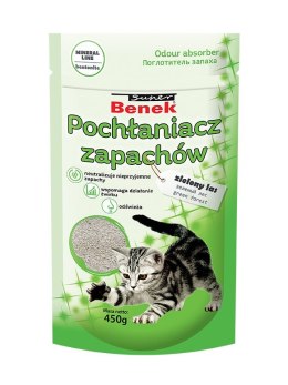 CERTECH Pochłaniacz zapachu Super Benek Zielony Las 0,45kg CERTECH