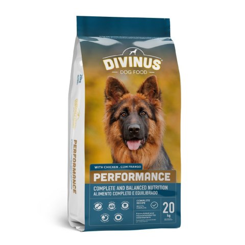 DIVINUS Performance dla owczarka niemieckiego - sucha karma dla psa - 20 kg DIVINUS