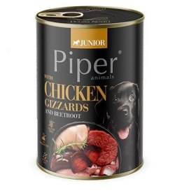 DNP Piper JR z żołądkami z kurczaka i burakiem 400g DOLINA NOTECI