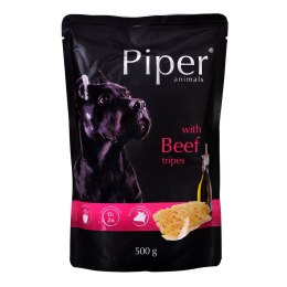 DOLINA NOTECI Piper Animals z żołądkami wołowymi - mokra karma dla psa - 500g DOLINA NOTECI