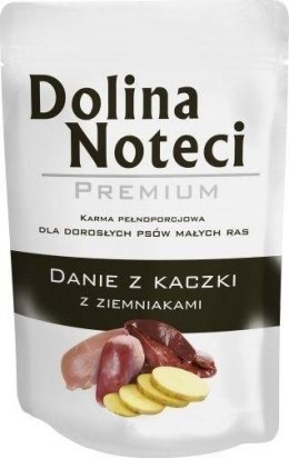DOLINA NOTECI Premium Danie z Kaczki z ziemniakami - mokra karma dla psów dorosłych małych ras - 100g DOLINA NOTECI