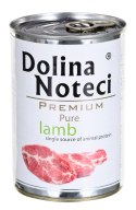 DOLINA NOTECI Premium Pure Jagnięcina - mokra karma dla psa - 400 g DOLINA NOTECI