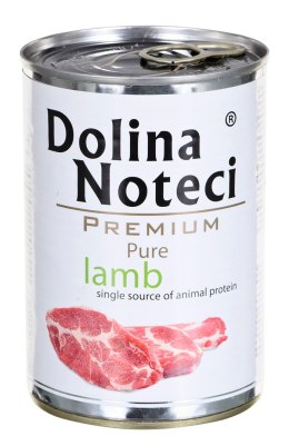 DOLINA NOTECI Premium Pure Jagnięcina - mokra karma dla psa - 400 g DOLINA NOTECI