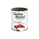 DOLINA NOTECI Premium Pure bogata w dziczyznę - mokra karma dla psa - 800 g DOLINA NOTECI