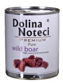 DOLINA NOTECI Premium Pure bogata w dziczyznę - mokra karma dla psa - 800 g DOLINA NOTECI