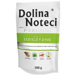 DOLINA NOTECI Premium bogata w dziczyznę - mokra karma dla psa - 500g DOLINA NOTECI