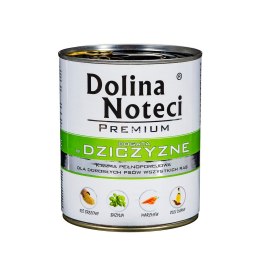 DOLINA NOTECI Premium bogata w dziczyznę - mokra karma dla psa - 800g DOLINA NOTECI