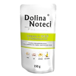 DOLINA NOTECI Premium bogata w gęś z ziemniakami - mokra karma dla psa - 150 g DOLINA NOTECI