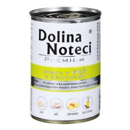 DOLINA NOTECI Premium bogata w gęś z ziemniakami - mokra karma dla psa - 400g DOLINA NOTECI