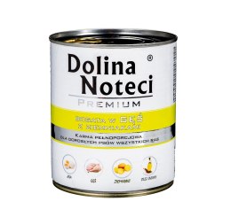 DOLINA NOTECI Premium bogata w gęś z ziemniakami - mokra karma dla psa - 800g DOLINA NOTECI