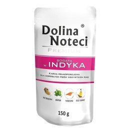 DOLINA NOTECI Premium bogata w indyka - mokra karma dla psa - 150g DOLINA NOTECI