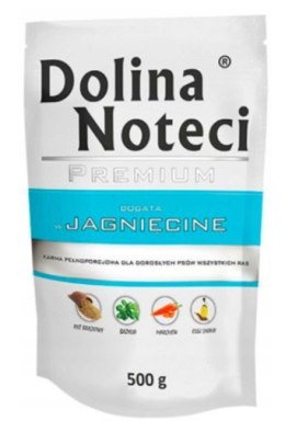 DOLINA NOTECI Premium bogata w jagnięcinę - mokra karma dla psa - 500 g DOLINA NOTECI