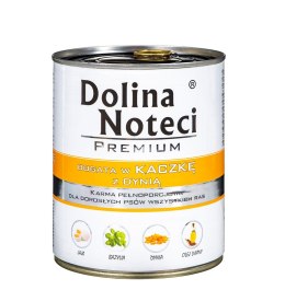 DOLINA NOTECI Premium bogata w kaczkę z dynią - mokra karma dla psa - 800g DOLINA NOTECI