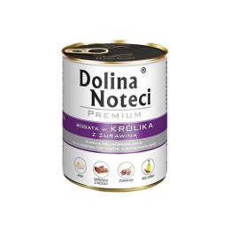 DOLINA NOTECI Premium bogata w królika z żurawiną - mokra karma dla psa - 800 g DOLINA NOTECI