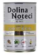 DOLINA NOTECI Premium bogata w kurczaka - mokra karma dla psa - 400g DOLINA NOTECI
