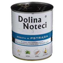 DOLINA NOTECI Premium bogata w pstrąga - mokra karma dla psa - 800g DOLINA NOTECI