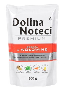 DOLINA NOTECI Premium wołowina - mokra karma dla psa - 500g DOLINA NOTECI