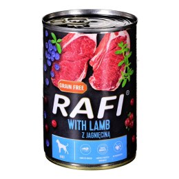 DOLINA NOTECI Rafi z jagnięciną, żurawiną i borówką - mokra karma dla psa - 400 g DOLINA NOTECI