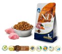 FARMINA N&D Brown Dog Lamb, Spirulina&Carrot Adult Mini - sucha karma dla psa - 2 kg Farmina