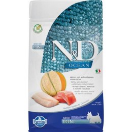 FARMINA N&D Ocean Dog Salmon, Cod, Cantaloupe, Melon Adult Mini - sucha karma dla psa - 800 g Farmina