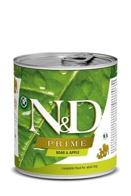FARMINA N&D Prime Boar & Apple Adult - mokra karma dla psa - 285g Farmina