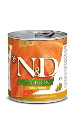 FARMINA N&D Pumpkin Quail & Pumpkin - mokra karma dla psa - 285g Farmina