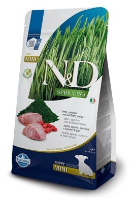FARMINA N&D Spirulina Lamb Puppy Mini - sucha karma dla psa - 2 kg Farmina
