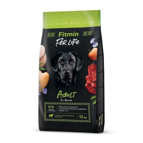 FITMIN For Life Adult All breeds - sucha karma dla psa - 12 kg FITMIN FITMIN For Life Adult All breeds - sucha karma dla psa - 12 kg FITMIN