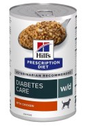 Hill's PD w/d diabetes care, chicken, can,dla psa 370 g Hill's