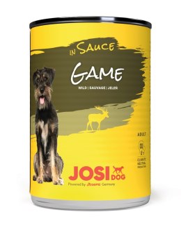 JOSERA JosiDog Dziczyzna w sosie - mokra karma dla psa - 415 g JOSERA